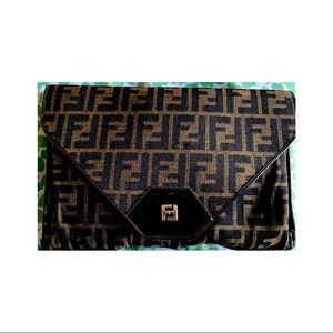 Authentic classic Fendi clutch